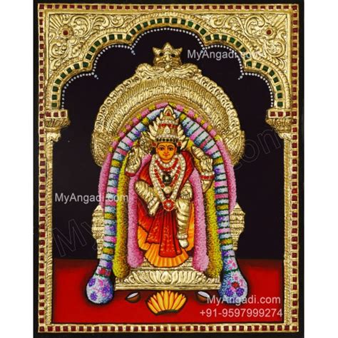 Sellandi Amman D Tanjore Painting