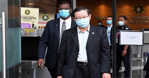 Lim Guan Eng Leaves Macc Hq To Face Charges At Kl Court