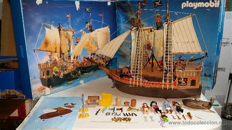 Playmobil 3750 V1 V2 Barco Pirata Con Su Ca Comprar Playmobil En