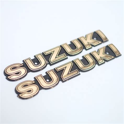 Jual EMBLEM LOGO TANGKI SUZUKI TRS KATANA A100X APLIKASI A100 GT100