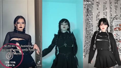 Wednesday Addams Dance Tiktok Compilation I Ll Dance Dance Dance