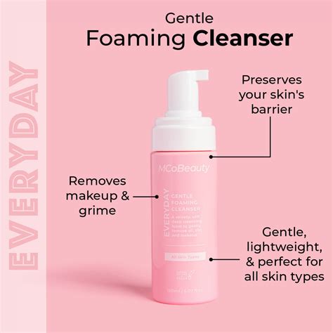 Gentle Foaming Cleanser Mcobeauty Us