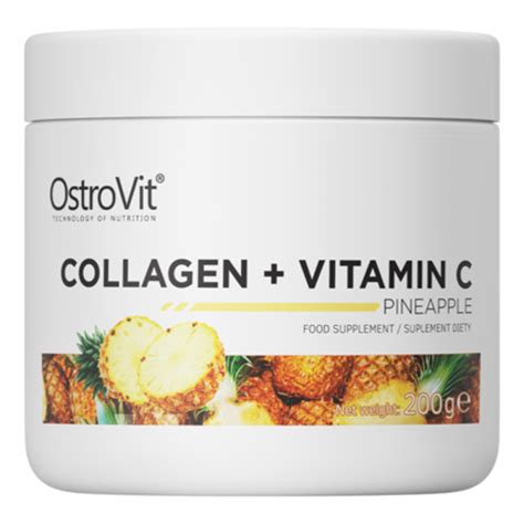Ostrovit Collagen + Vitamin C 200 гр Витамины купить в Санкт-Петербурге ...