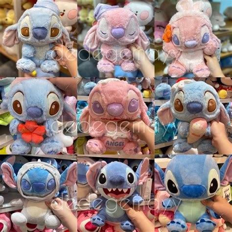 Jual Miniso X Stitch Boneka Lilo Stitch Angel Plushie Limited