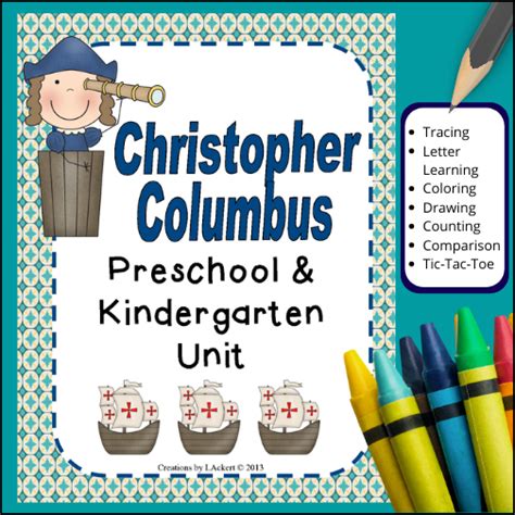 Christopher Columbus Preschool Kindergarten Unit My Teaching