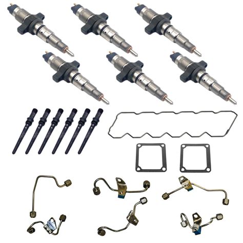 59l Cummins Fuel Injectors Kit New Bosch 0445120238 Kit1 Dodge Ram 20