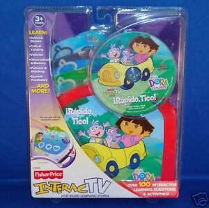 Dora the Explorer - Rapido Tico for Fisher Price InteracTV DVD Learning ...