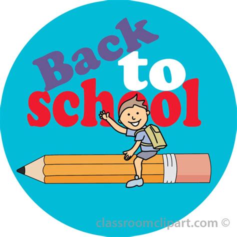 School Clipart - back-to-school-student-riding-pencil-cartoon-clipart ...