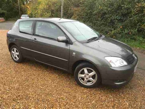 Toyota Corolla T Vvti Grey Petrol Door Long Mot Clean Car