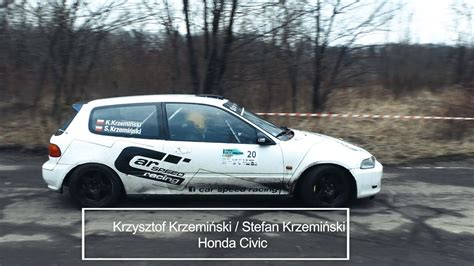 Krzysztof Krzemi Ski Stefan Krzemi Ski Honda Civic Runda Rally