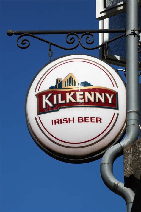 Kilkenny Beer Logo On A Signboard Editorial Photo Image Of Sign