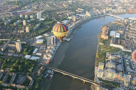 Flying Over Wandsworth Bridge