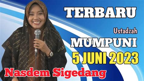 Terbaru Juni Ngaos Sareng Ustadzah Mumpuni Ceramah Ngapak Lucu