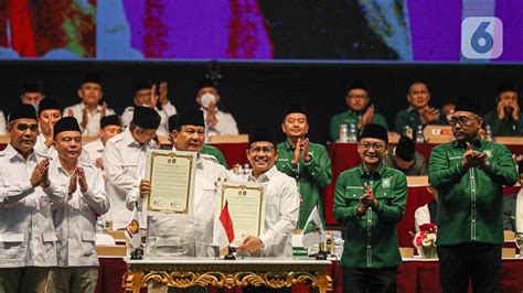 Deklarasi Koalisi Partai Gerindra Dan Pkb Foto