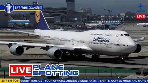 Live Plane Spotting At Los Angeles International Airport Lax Youtube