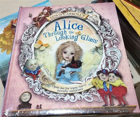 Alice In Wonderland Through The Looking Glass Pop Up Book Hardcover On