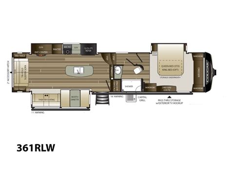 Cougar Fifth Wheel Bunkhouse Floor Plans Pdf