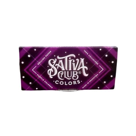 Papel Celulosa Sativa Club Violeta Basta De Lobby Grow Shop