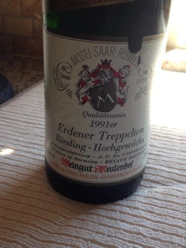 Meulenhof Erdener Treppchen Riesling Hochgew Chs Vivino Us