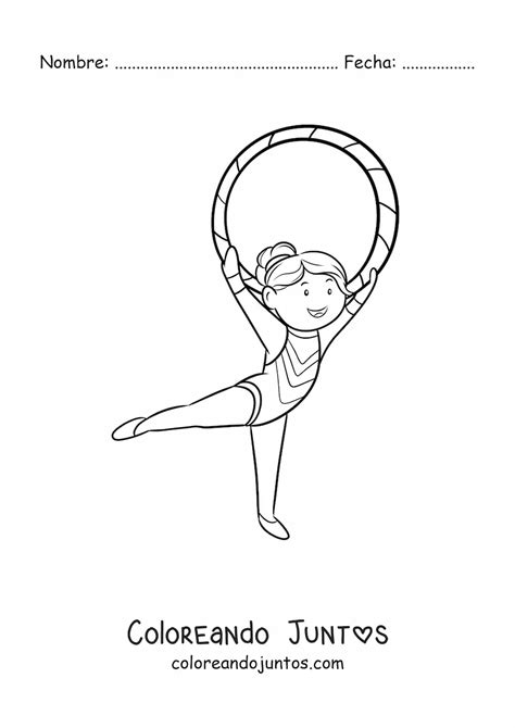 Top Dibujos Para Colorear Gimnasia Ritmica Ginformate Mx The