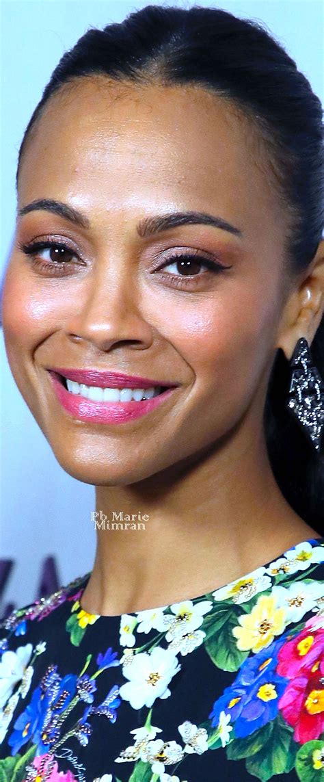 Marie Mimran Zoe Saldana Beauty Muse Beauty Skin Zoe Saldana Beauty