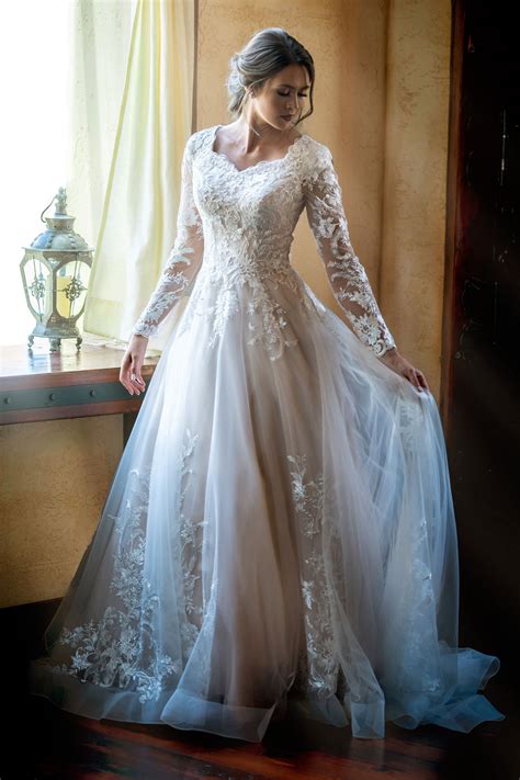 Modest Wedding Dresses Modest By Mon Cheri