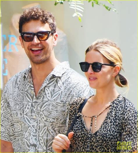 Theo James And Wife Ruth Kearney Are So Cute Together In These New Photos