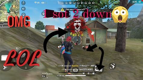 FREE FIRE IN A Rank GamePlay Dou Vs Dou Bust Shotgun King Bust