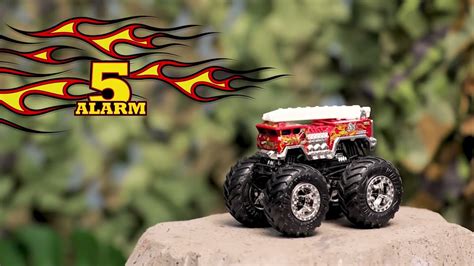 Hot Wheels 5 Alarm Monster Truck Treasure Hunt 5 Alarm Hot Wheels