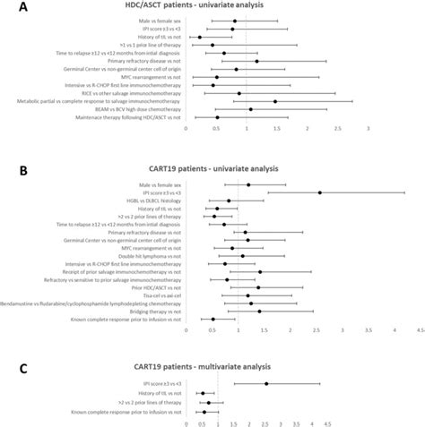 Survival Outcomes For Patients With Relapsed Refractory Aggressive B