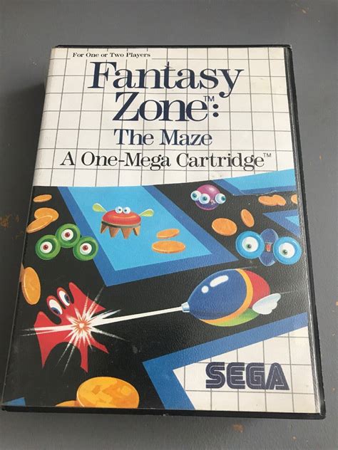 Fantasy Zone The Maze Master System Pal Prix Photo Pr Sentation