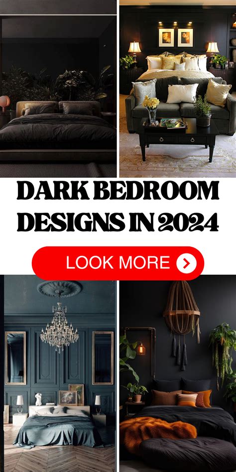 2024 S Top Dark Bedroom Designs Luxury Comfort Redefined