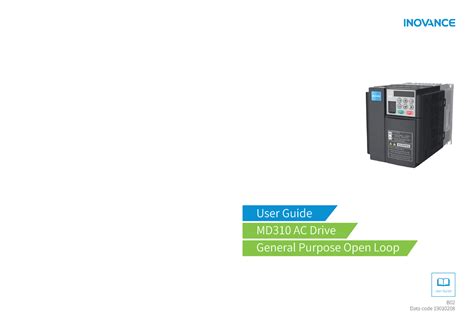 Inovance MD310 VFD Quick Guide English 20 4 20 User Guide MD310 AC