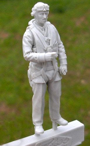 Fleet Air Arm Pilot Figure Preview Fisher Models