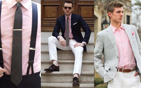 Men S Pink Fashion Guide Guide To Wearing Pink For Men