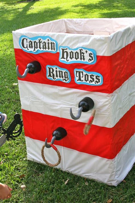 Captain Hook Ring Toss Pirate Party Game Pirate Party Games Pirate