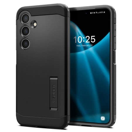 Spigen Black Tough Armor Kickstand Case For Samsung Galaxy S