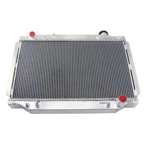 4 Row Aluminum Radiator Fit 1993 1997 Toyota Landcruiser 80 Series