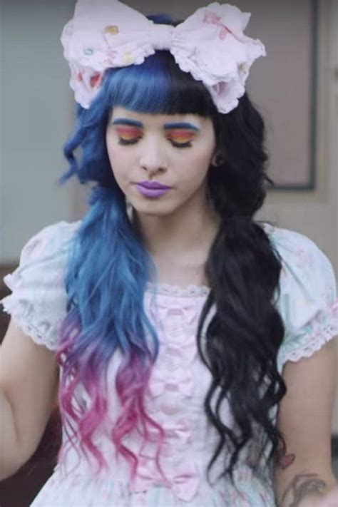 Melanie Martinez Blue Hair