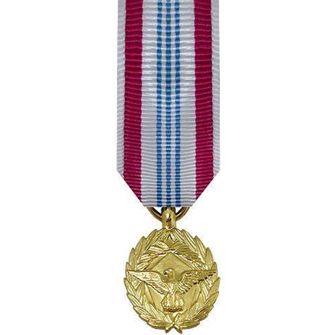 Defense Meritorious Service Anodized Miniature Medal Vanguard Industries