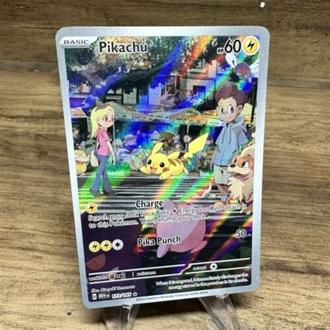 Pok Mon Tcg Pikachu Scarlet Violet Holo Illustration