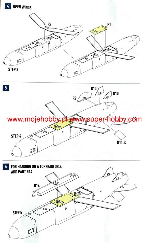 Storm Shadow (SCALP EG) Missiles (2 pcs) (Su-24, Tornado, Eurofighter ...