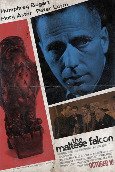 The Maltese Falcon - Poster by NewRandombell on DeviantArt