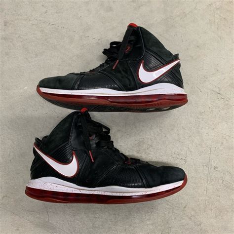 Nike Lebron 8 Viii Bred Black/Red King James 2010 Siz… - Gem