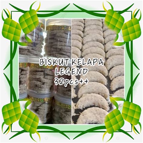 Biskut Kelapa Legend Food Drinks Homemade Bakes On Carousell