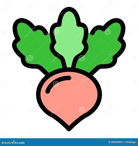 Vector De Icono De Remolacha Vegetal Plano Ilustraci N Del Vector