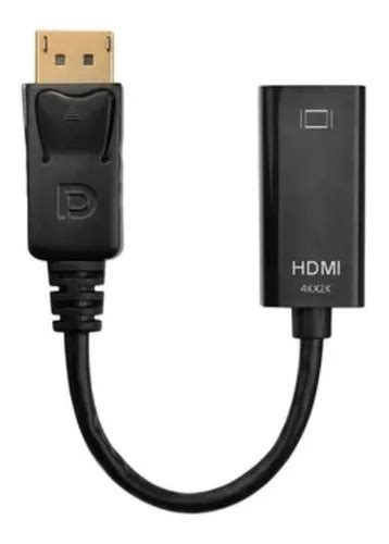 Conversor Adaptador Display Port Macho A Hdmi Hembra 4kx2k MercadoLivre