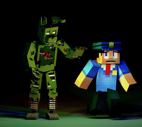 Fnaf 3 Minecraft By Partyneo316 On Deviantart