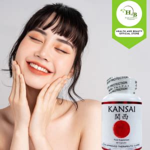 Kansai 1000mg Glutathione Collagen With Vitamin C NAC Rosehips Japan 60