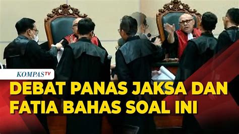 Momen Debat Panas Antara Jaksa Dan Fatia Maulidiyanti Di Sidang Kasus